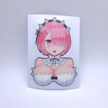Load image into Gallery viewer, Re: Zero Ram mini anime sticker