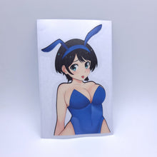 Load image into Gallery viewer,  Rent a Girlfriend Ruka Sarashina in bunny girl outfit anime sticker