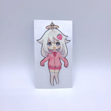 Load image into Gallery viewer, Genshin Impact Paimon school girl outfit anime sticker