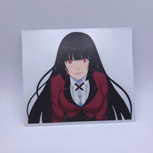 Load image into Gallery viewer, Kakegurui Yumeko Jabami bending over anime sticker