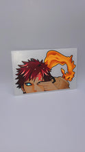 Load image into Gallery viewer, Naruto Gaara peeking reflective anime sticker