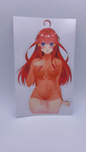 Load image into Gallery viewer, The Quintessential Quintuplets Itsuki Nakano in swimwear anime sticker