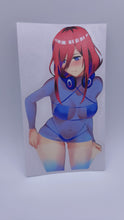 Load image into Gallery viewer, The Quintessential Quintuplets Miku Nakano in swimwear anime sticker