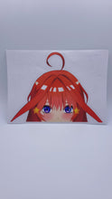 Load image into Gallery viewer, The Quintessential Quintuplets Itsuki Nakano peeking anime sticker