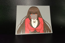 Load image into Gallery viewer, Kakegurui Yumeko Jabami bending over reflective anime sticker