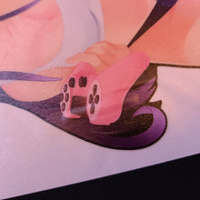 Load image into Gallery viewer, Rascal Does not Dream of Bunny Girl Senpai Mai Sakurajima wearing bunny gamer outfit anime sticker damaged