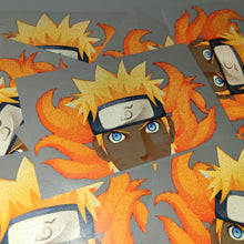 Load image into Gallery viewer, Naruto Naruto Uzumaki peeking reflective anime sticker