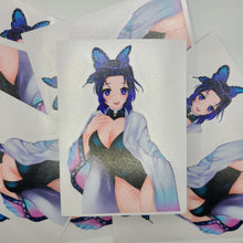 Load image into Gallery viewer, Demon Slayer Shinobu Kocho in bunny girl outfit anime sticker
