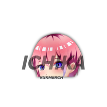Load image into Gallery viewer, The Quintessential Quintuplets Ichika Nakano peeking anime sticker