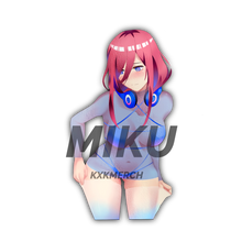 Load image into Gallery viewer, The Quintessential Quintuplets Miku Nakano in swimwear anime sticker