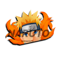 Load image into Gallery viewer, Naruto Naruto Uzumaki peeking anime sticker
