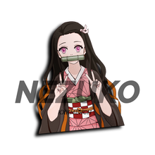 Load image into Gallery viewer, Demon Slayer Nezuko Kamado mini anime sticker