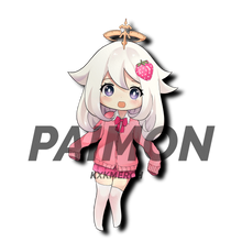 Load image into Gallery viewer, Genshin Impact Paimon school girl outfit anime sticker