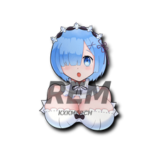 Load image into Gallery viewer, Re: Zero Rem mini anime sticker