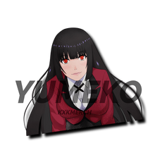 Load image into Gallery viewer, Kakegurui Yumeko Jabami bending over anime sticker