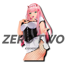 Load image into Gallery viewer, Darling in the Frank Zero Two in maid outfit anime sticker