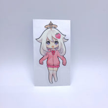 Load image into Gallery viewer, Genshin Impact Paimon school girl outfit anime sticker
