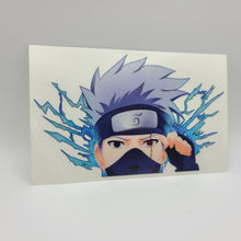 Load image into Gallery viewer, Naruto Kakashi Hatake peeking anime sticker
