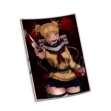 Load image into Gallery viewer, My Hero Academia Toga Himiko anime sticker
