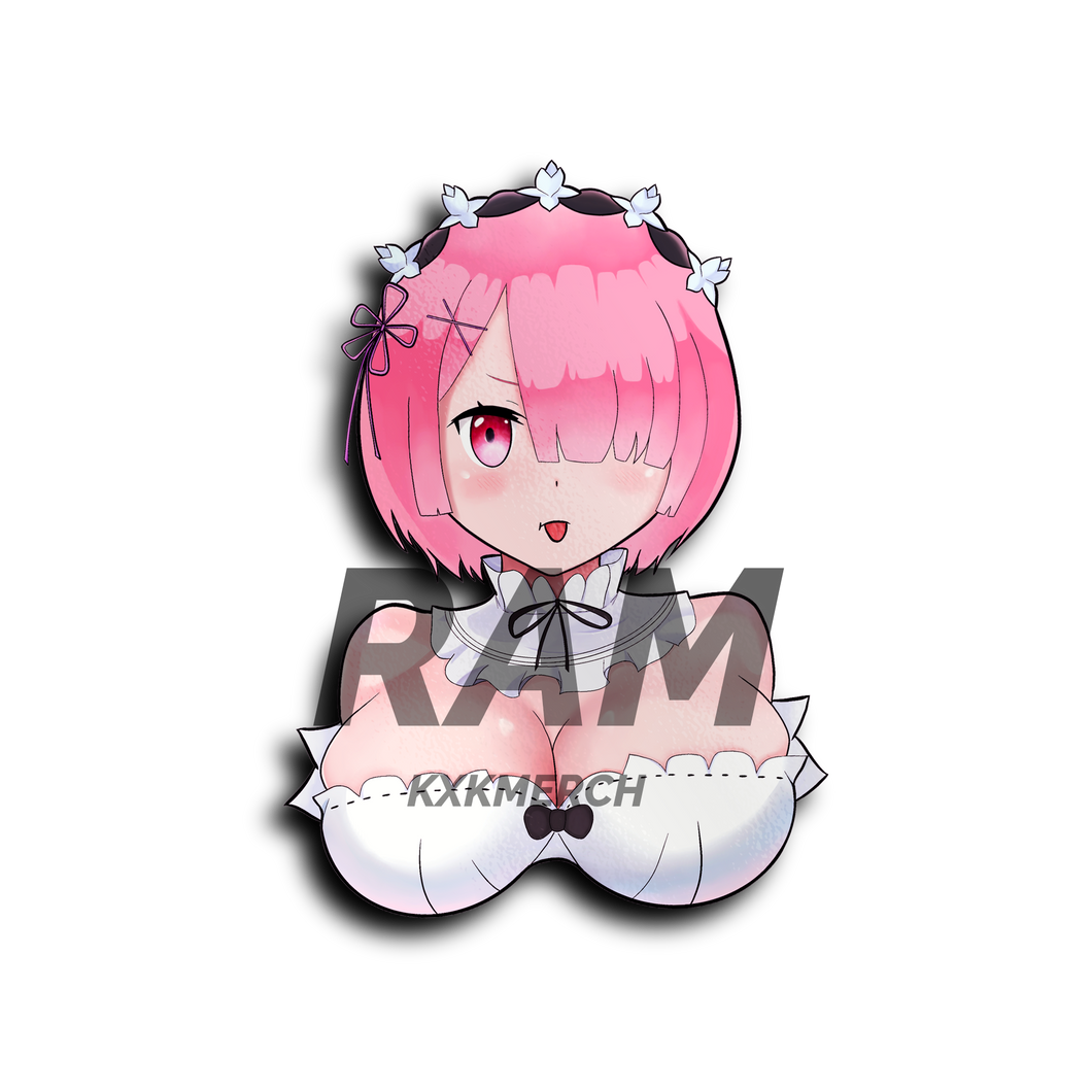 Re: Zero Ram mini anime sticker