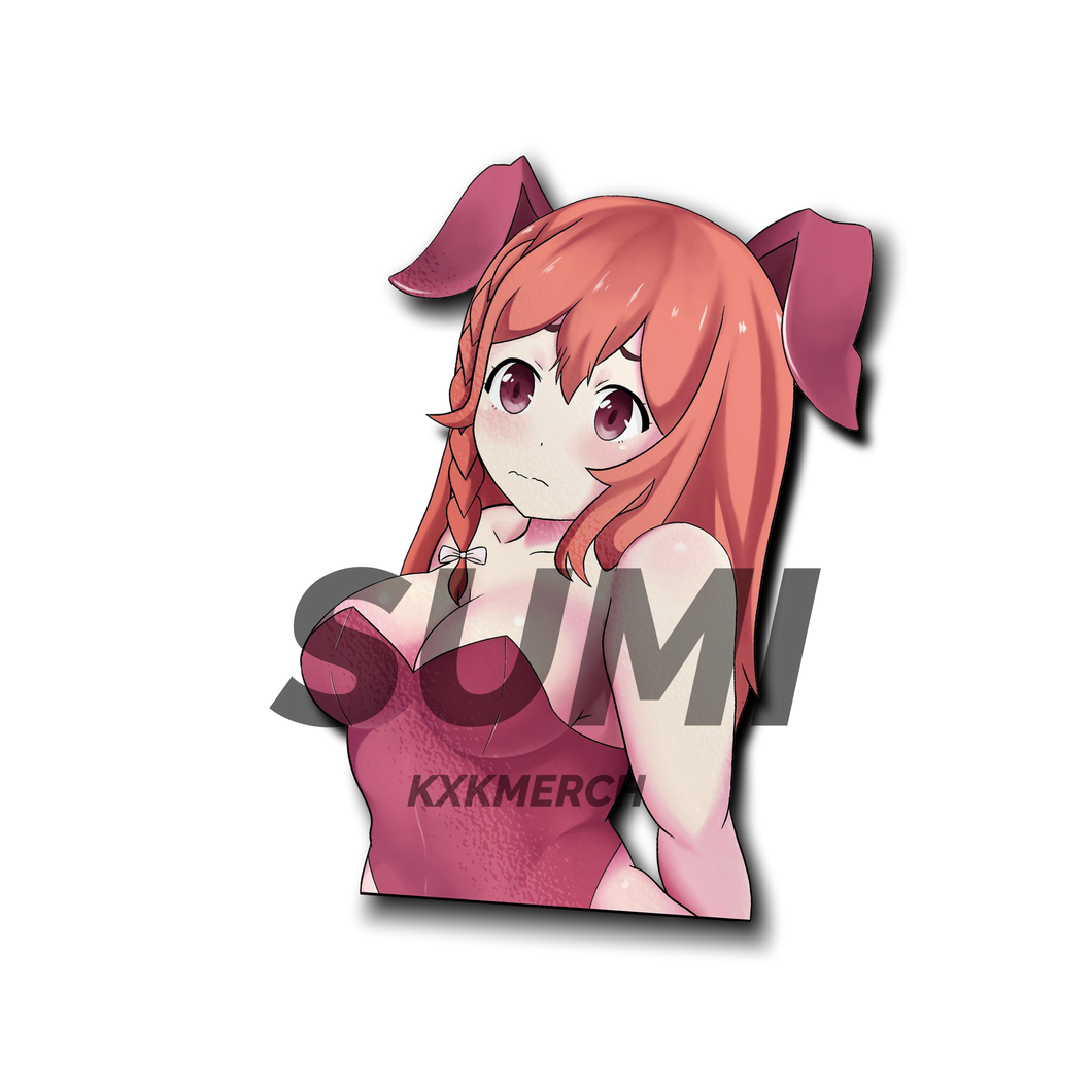 Rent a Girlfriend Sumi Sakurasawa in a bunny girl outfit anime sticker